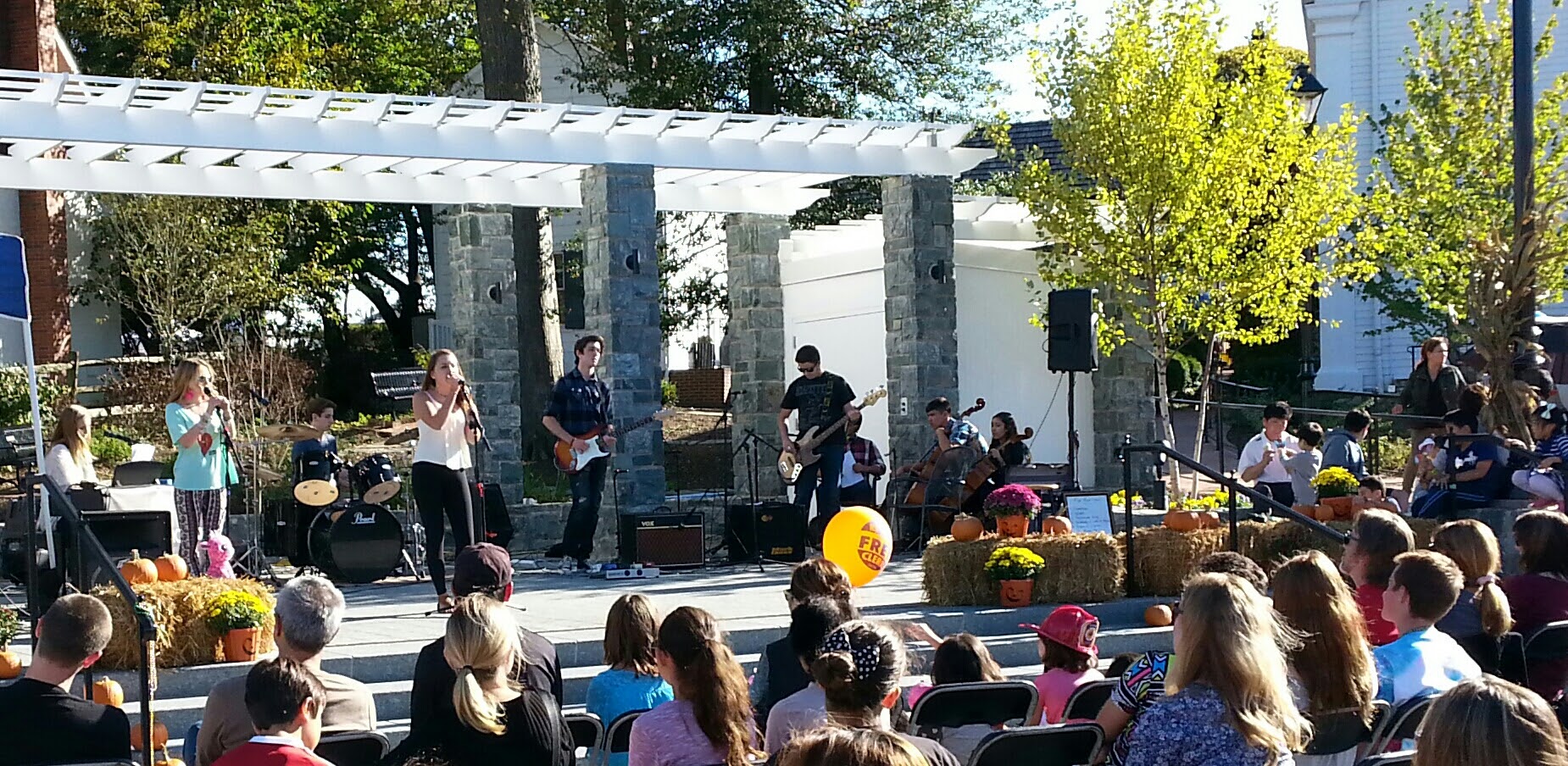 Sophia's students performing at Fairfax Fest